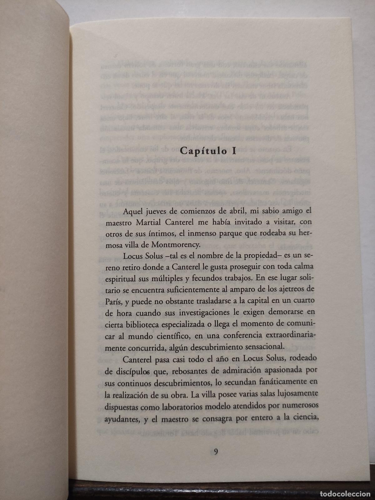 Libros: LOCUS SOLUS - RAYMOND ROUSSEL - Foto 2
