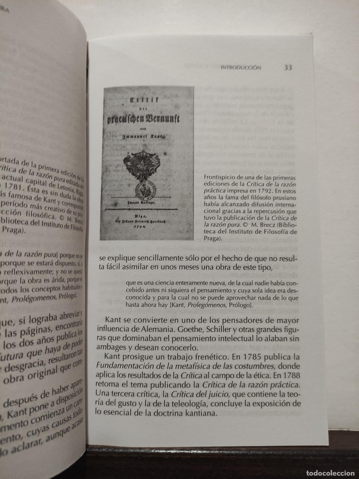 Libros: CRITICA DE LA RAZON PURA - IMMANUEL KANT - Foto 2