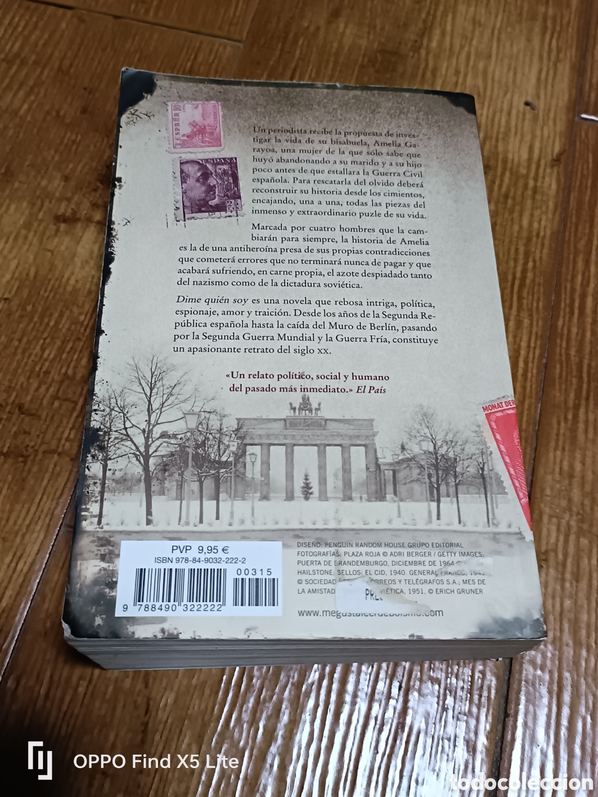 Libros: Libro Dime Qui&eacute;n Soy -Julia Navarro- Editorial DeBolsillo - Foto 2