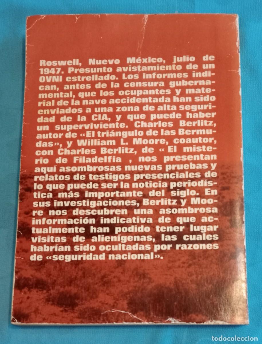 Libros: EL INCIDENTE, CHARLES BERLITZ, 1 EDICI&Oacute;N MAYO 1981 - Foto 2