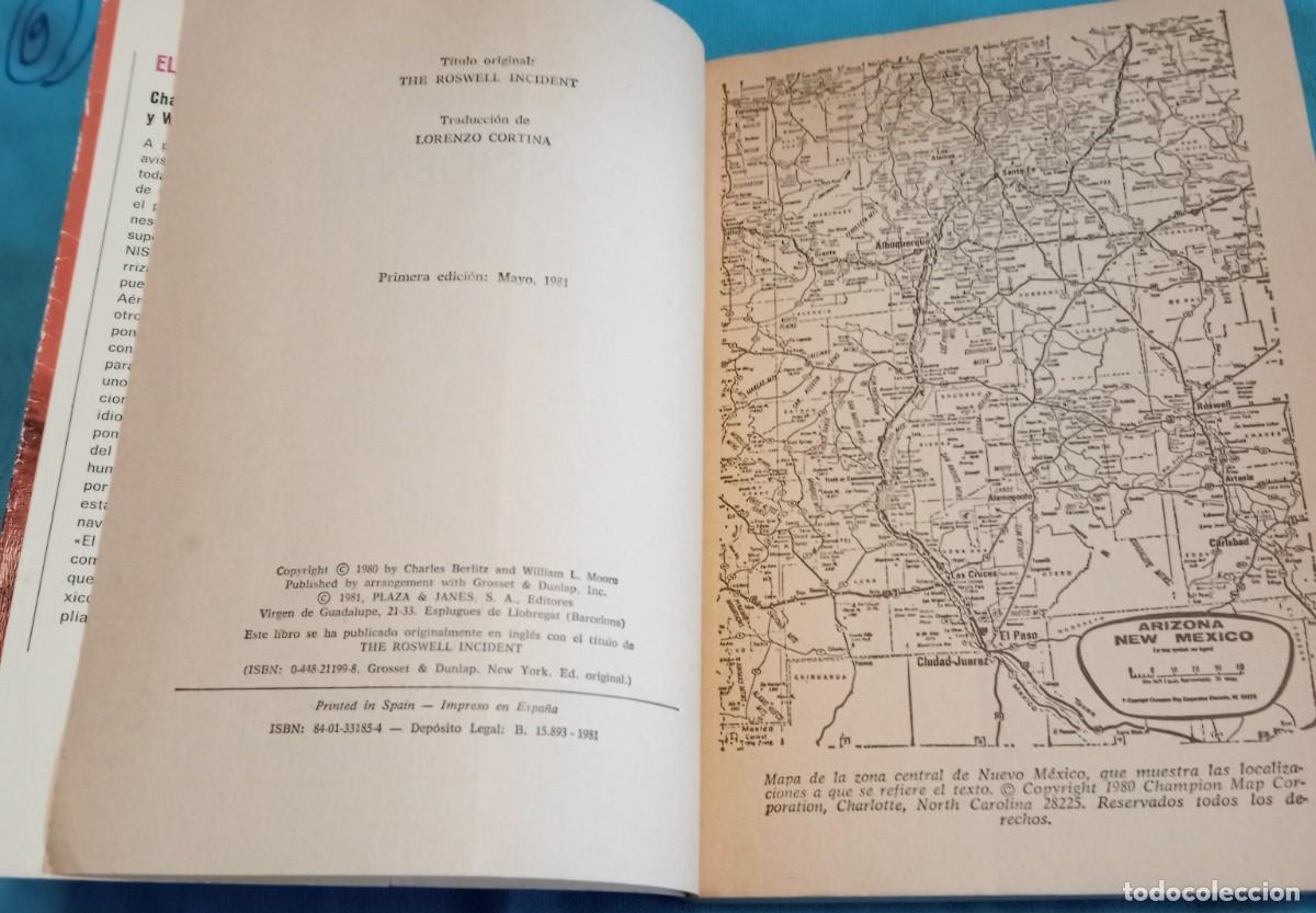 Libros: EL INCIDENTE, CHARLES BERLITZ, 1 EDICI&Oacute;N MAYO 1981 - Foto 7