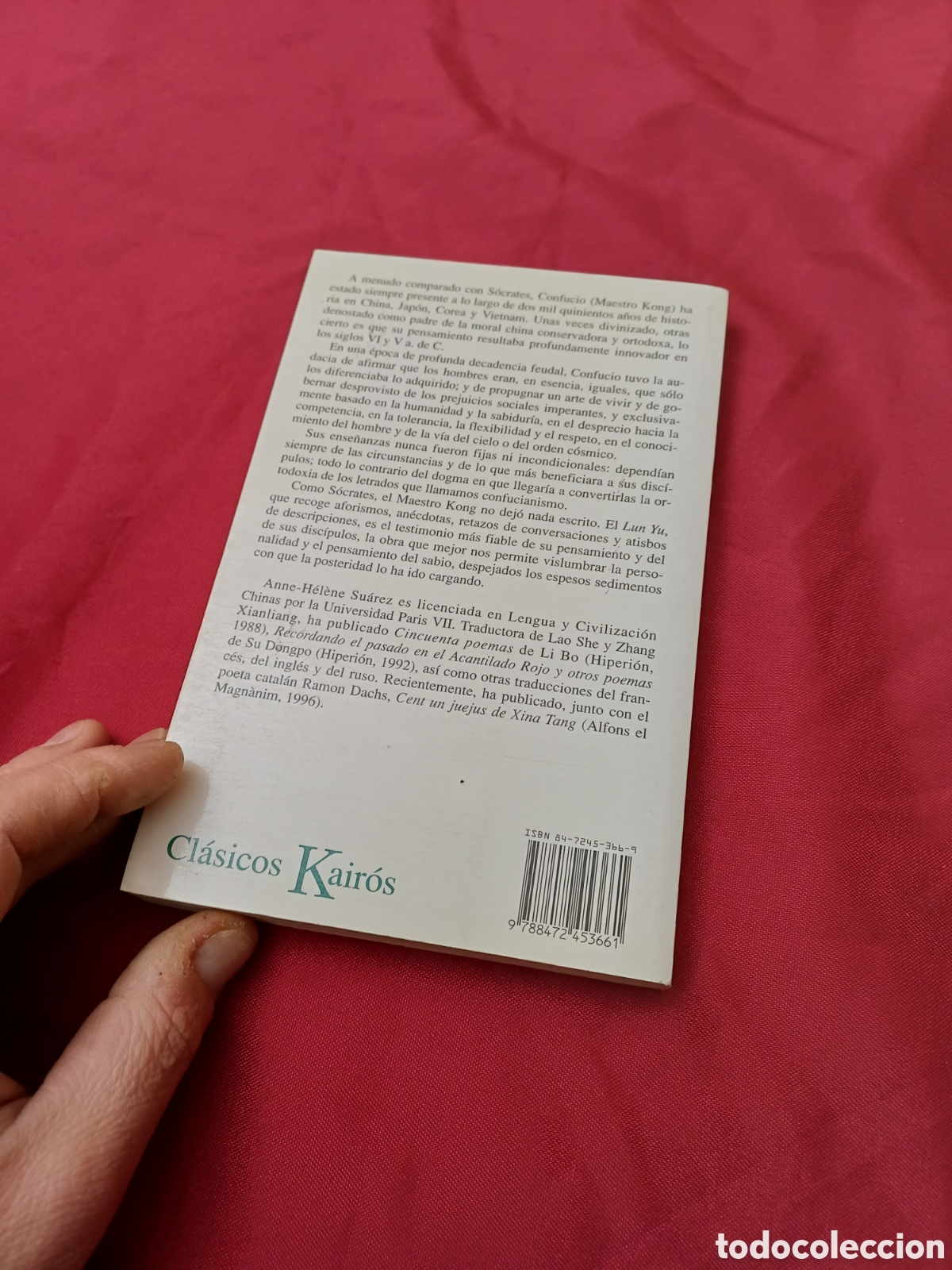 Libros: LIBRO, LUN YU, CONFUCIO, MAESTRO KONG, 1997 - Foto 3