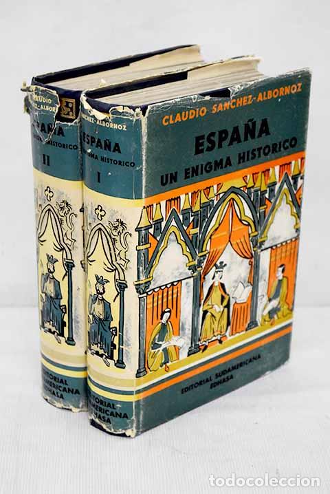 Libros: Espa&ntilde;a, un enigma hist&oacute;rico.- S&aacute;nchez-Albornoz, Claudio - Foto 1