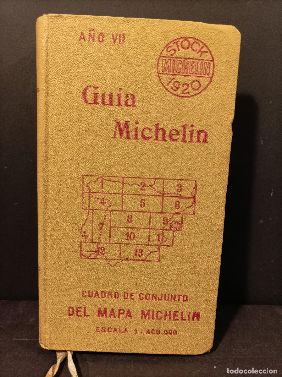 Libros: GUIA MICHELIN.- - Guia Michelin Espa&ntilde;a-1920. - Foto 1