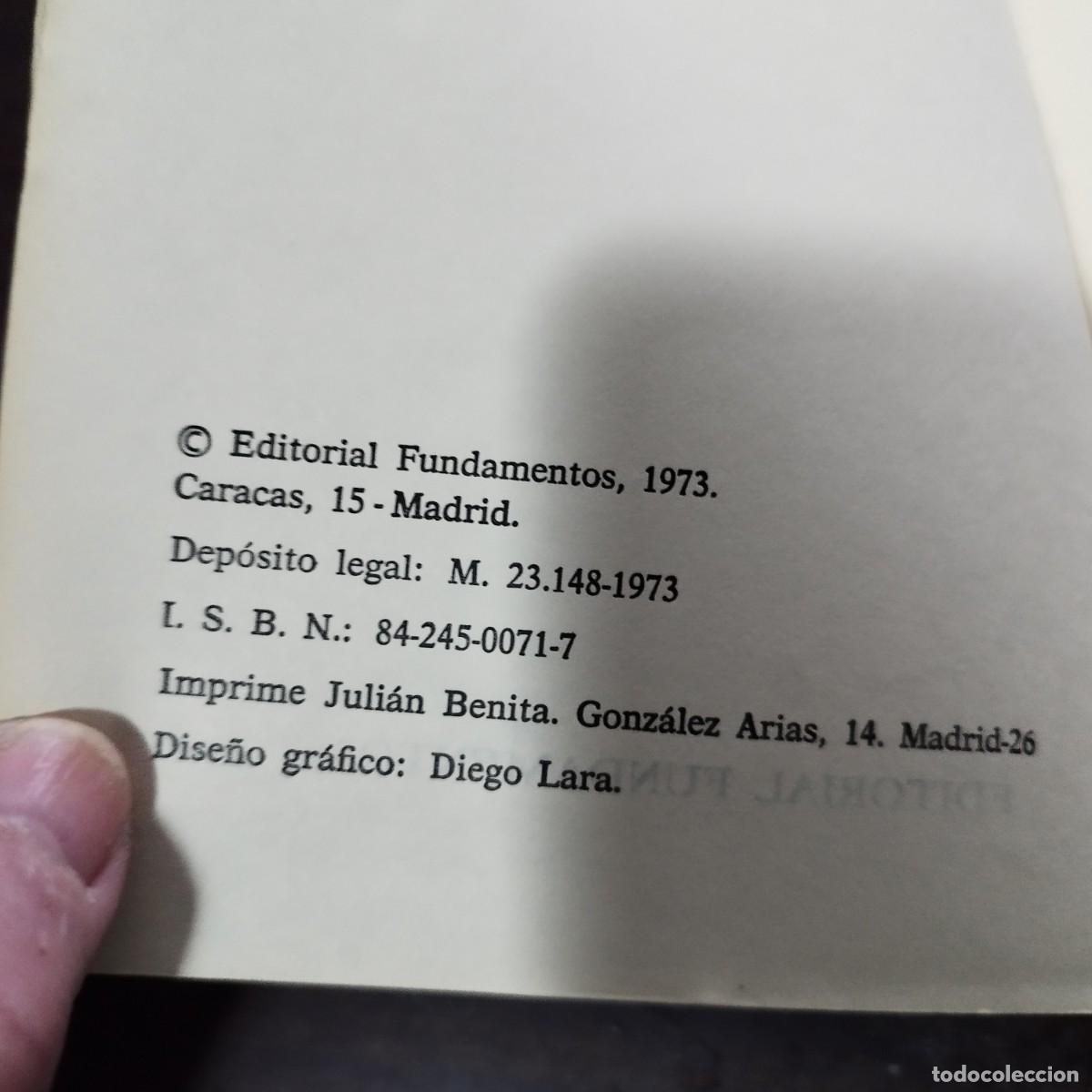 Libros: MORFONOVELISTICA / CANDIDO PEREZ GALLEGO / / FUNDAMENTOS / - Foto 6