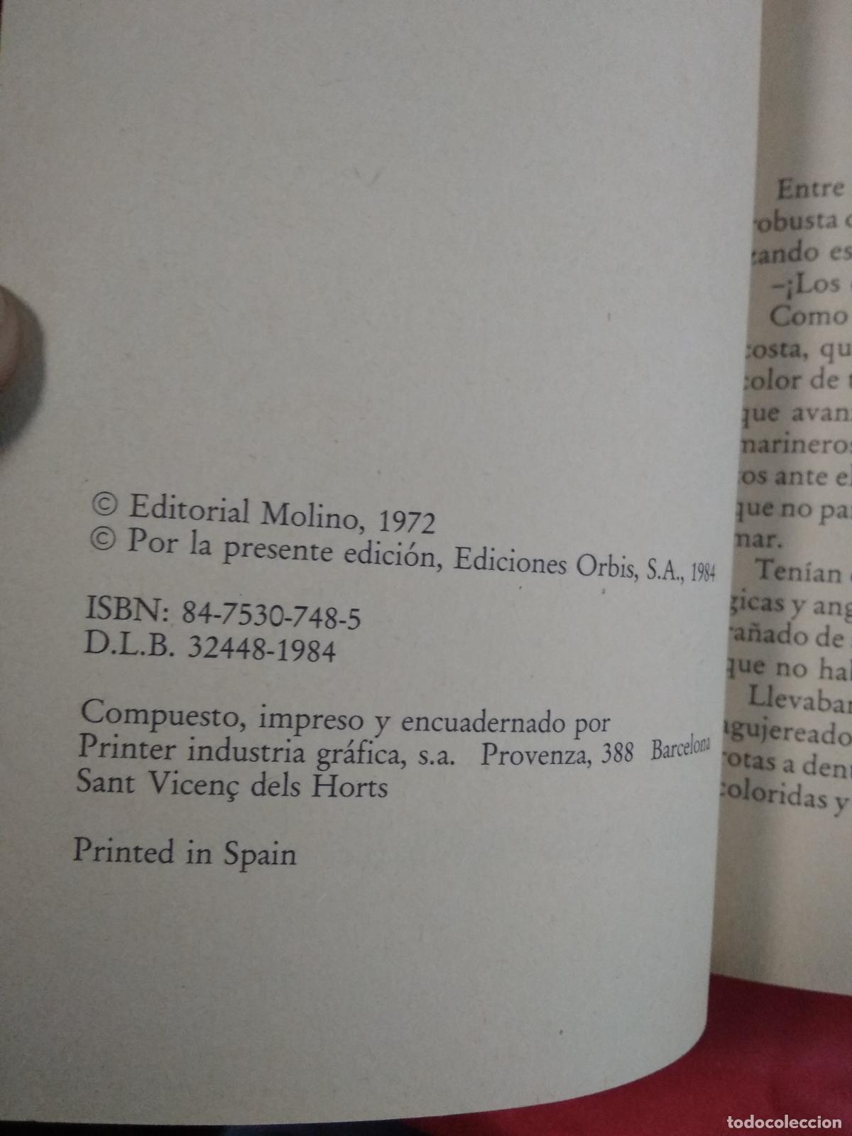 Libros: El Cosario Negro Emilio Salgari L.11029-1602 - Foto 2