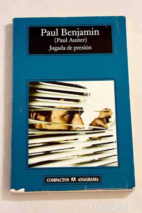 Libros: Jugada de presi&oacute;n: Auster, Paul.- Auster, Paul - Foto 1