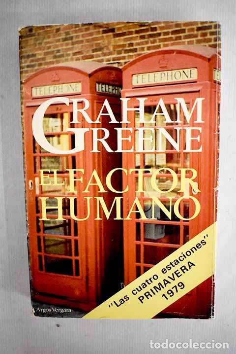 Libros: El factor humano: Greene, Graham.- Greene, Graham - Foto 1