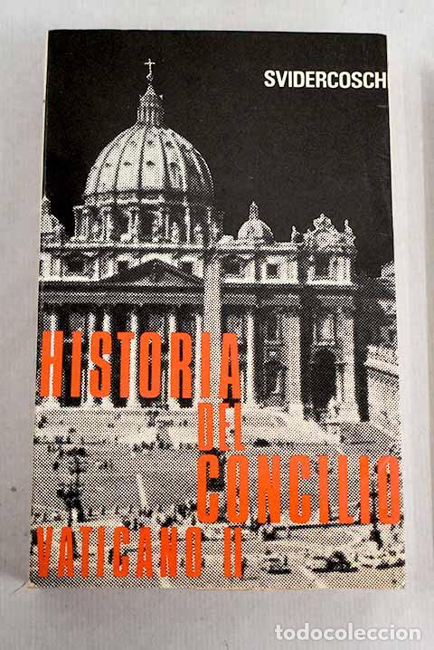 Libros: Historia del concilio.- Svidercoschi, Gian Franco - Foto 1