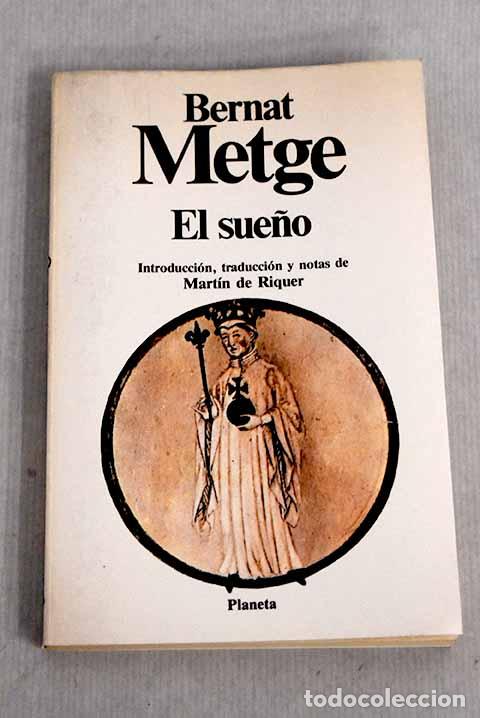 Libros: El sue&ntilde;o: Metge, Bernat.- Metge, Bernat - Foto 1
