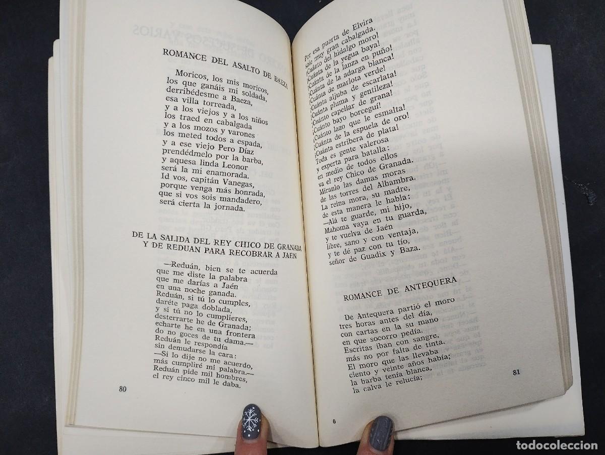 Libros: Romancero espa&ntilde;ol Antolog&iacute;a Taurus - Foto 3