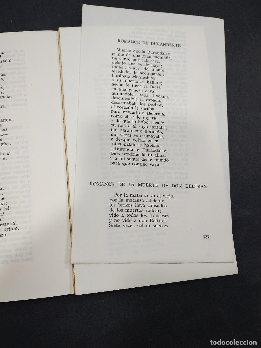 Libros: Romancero espa&ntilde;ol Antolog&iacute;a Taurus - Foto 4