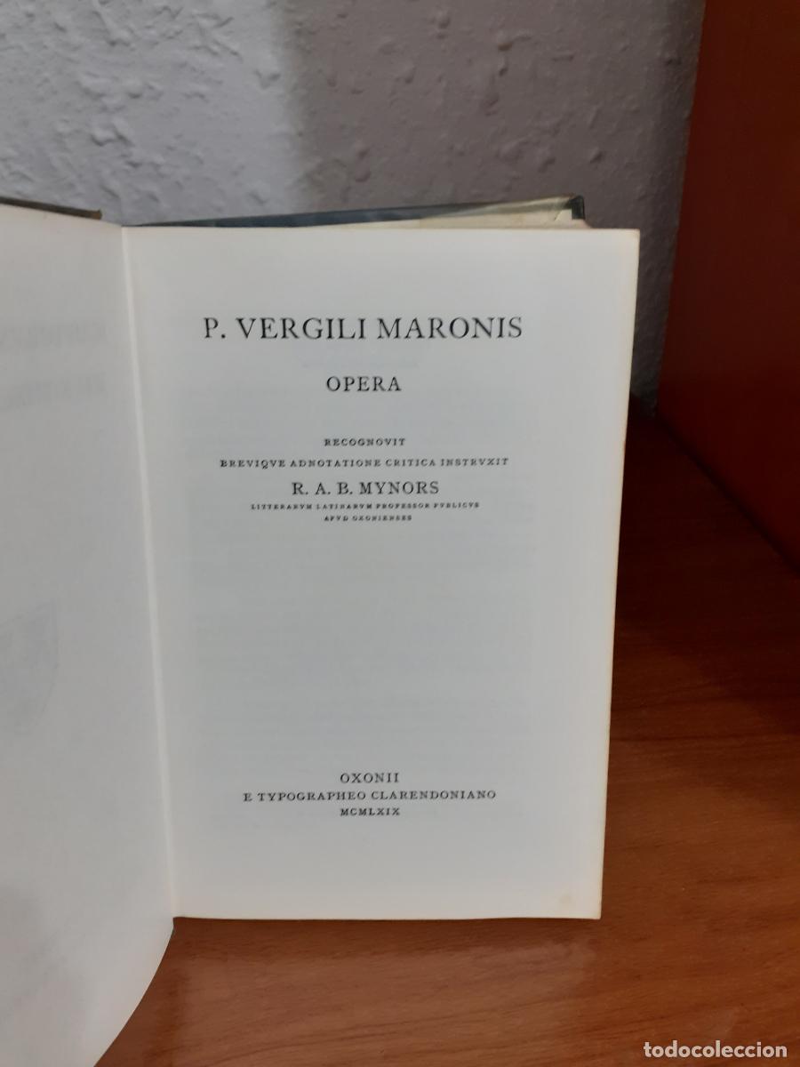 Libros: Opera - Vergili Maronis - Foto 1