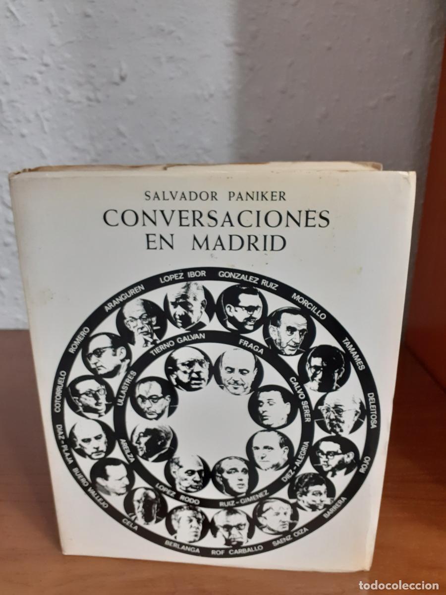 Libros: Conversaciones en Madrid - Paniker, Salvador - Foto 1