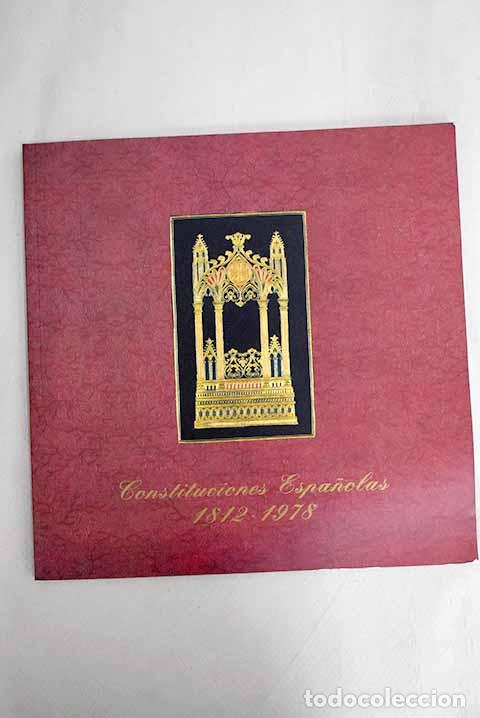 Libros: Constituciones espa&ntilde;olas: 1812-1978 : [Congreso de los Diputados : 1998] - Foto 1