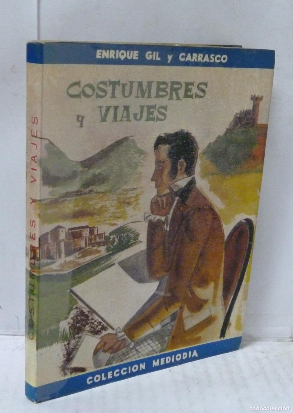 Libros: COSTUMBRES Y VIAJES - Gil y Carrasco, Enrique - Foto 1