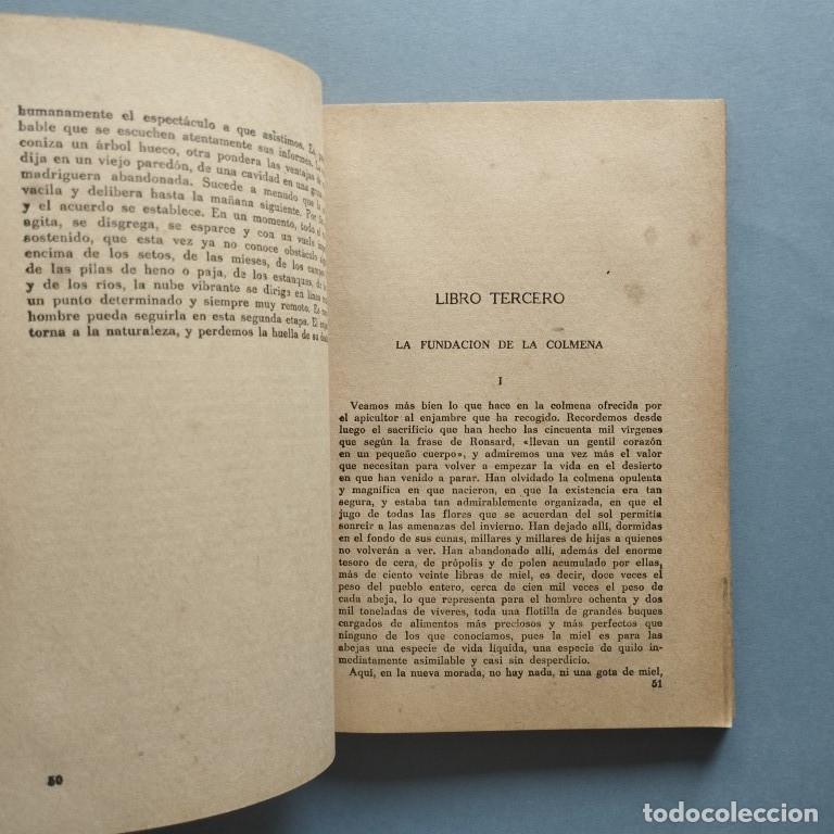 Libros: La Vida de las Abejas. - Maeterlinck, Mauricio. - Foto 3