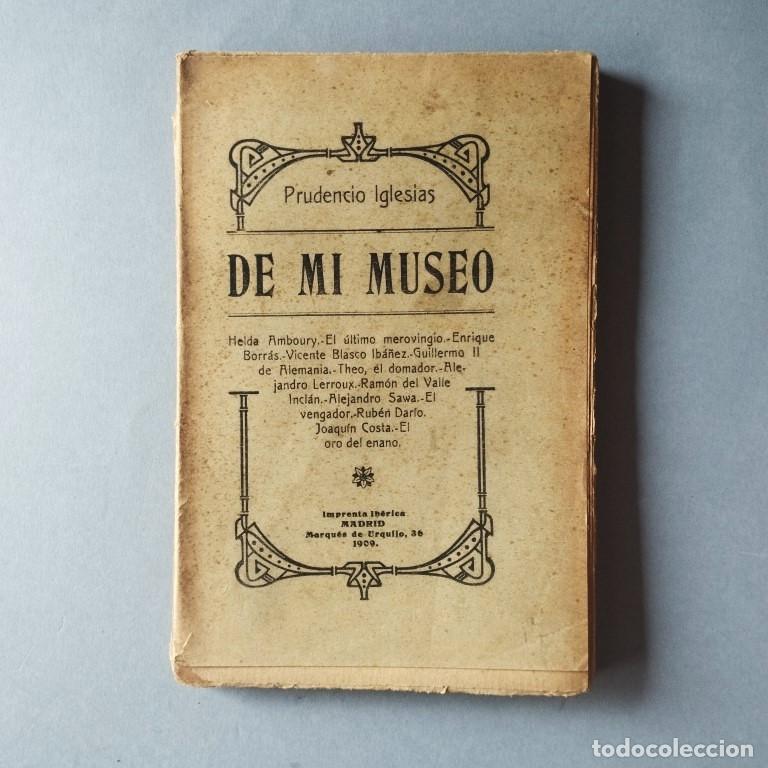 Libros: DE MI MUSEO. - Iglesias, Prudencio. - Foto 1