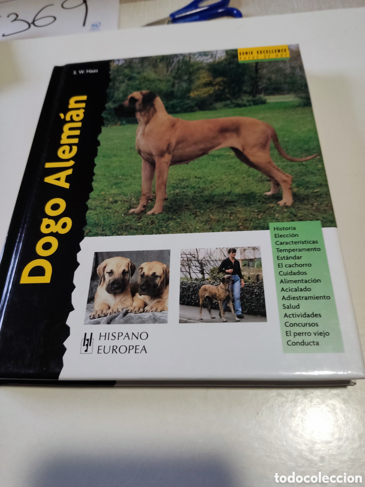 Libros: Libro perro Dogo alem&aacute;n - Foto 1