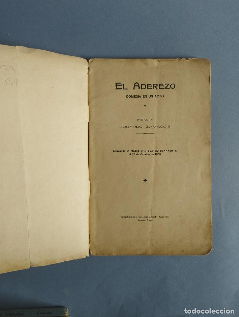 Libros: El Aderezo. Comedia en un acto. - Zamacois, Eduardo. - Foto 2
