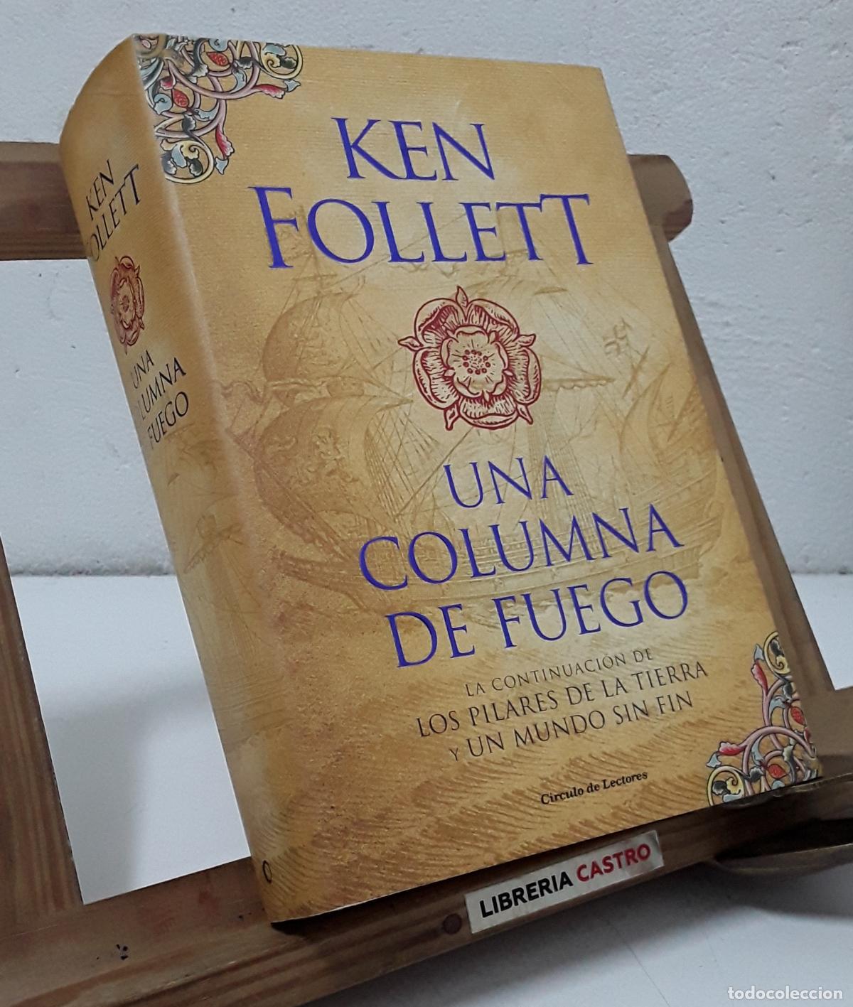 Libros: Columna de fuego - Ken Follett. - Foto 1