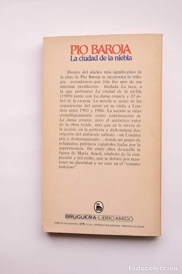 Libros: La ciudad de la niebla - BAROJA, P&iacute;o?? - Foto 3
