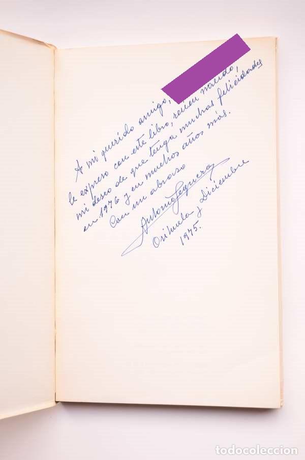 Libros: La mujer en Azor&iacute;n - SEQUEROS, AntonioDedicatoria aut&oacute;grafa del autor - Foto 2