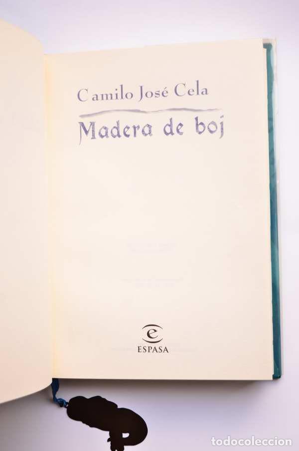 Libros: Madera de boj - CELA, Camilo Jos&eacute;Edici&oacute;n especial numerada - Foto 4