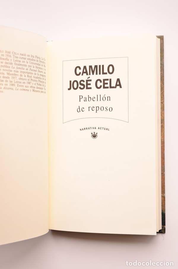 Libros: Pabell&oacute;n de reposo - CELA, Camilo Jos&eacute; - Foto 2