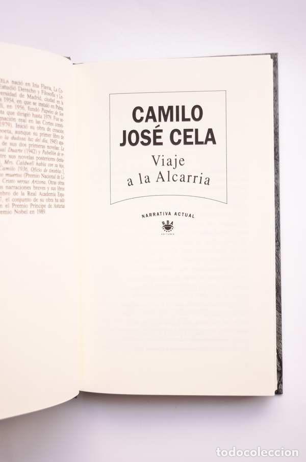 Libros: Viaje a la Alcarria - CELA, Camilo Jos&eacute; - Foto 2