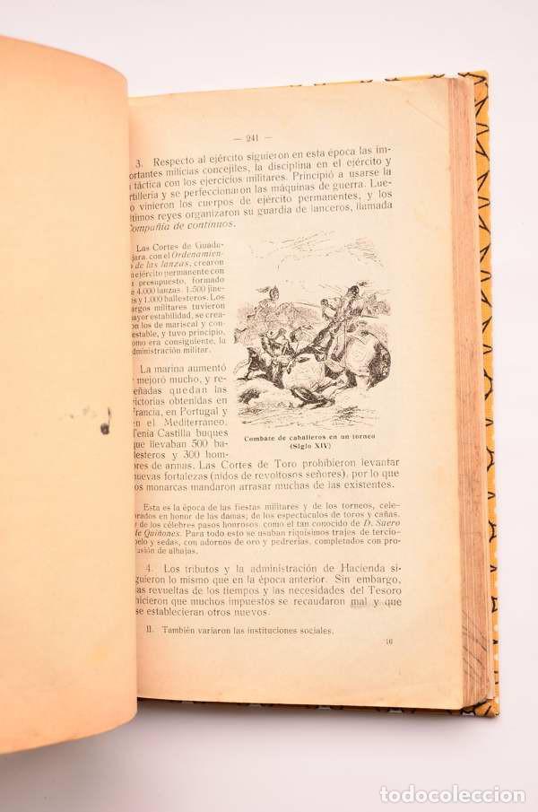 Libros: Compendio de Historia de Espa&ntilde;a - VALERO Y CASTELL, Blas - Foto 3