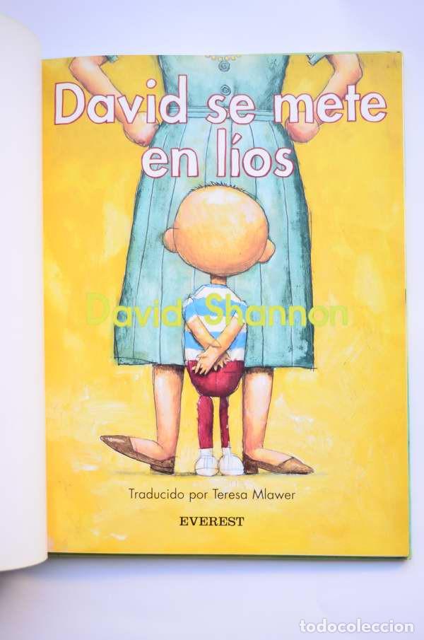 Libros: David se mete en l&iacute;os - SHANNON, David - Foto 2