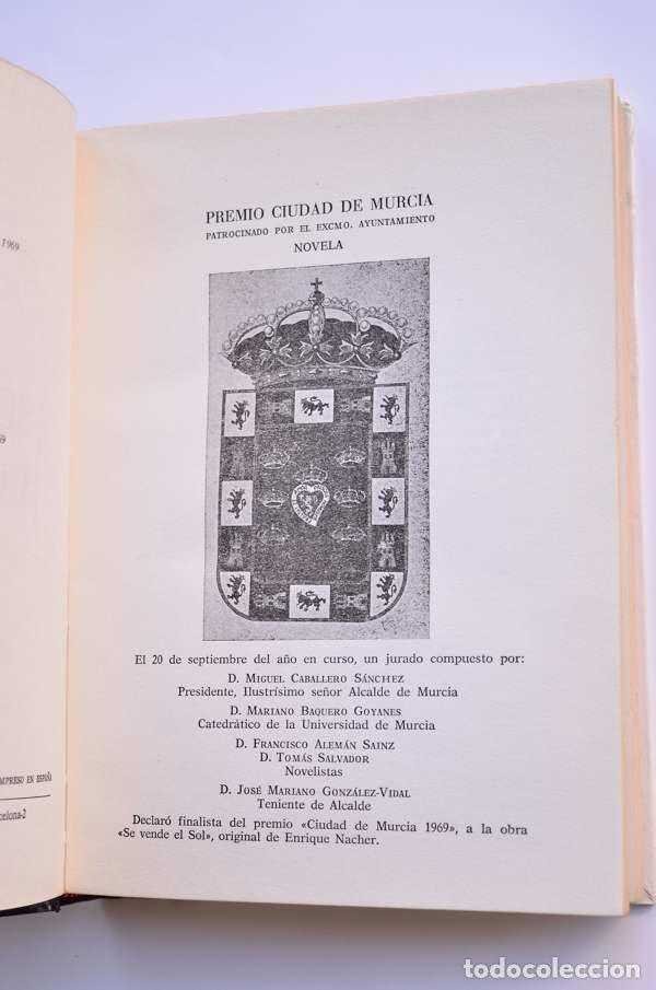 Libros: Se vende el sol - NACHER, Enrique - Foto 3