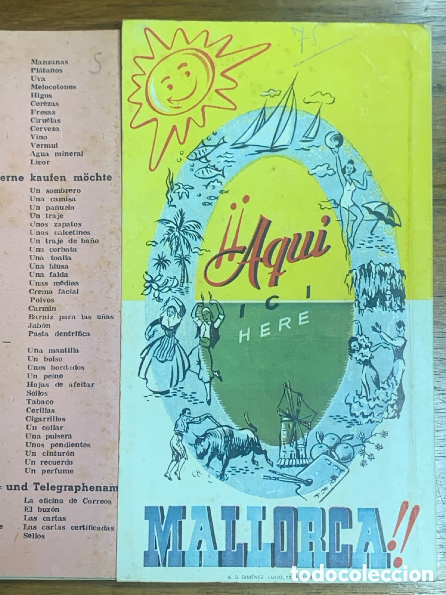 Libros: Aqui Mallorca - PALMA DE MALLORCA 1958 - Foto 7