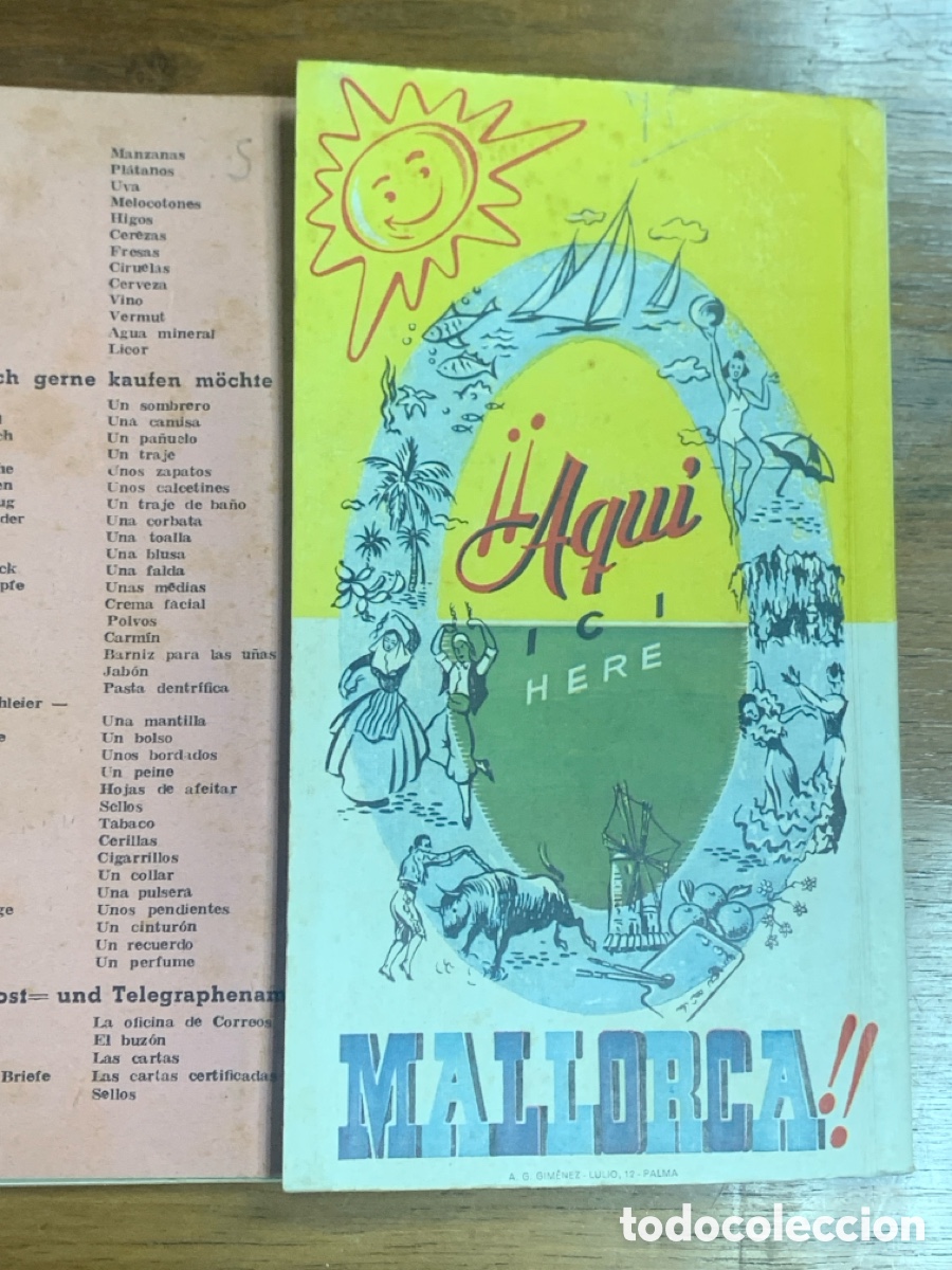 Libros: Aqui Mallorca - PALMA DE MALLORCA 1958 - Foto 10