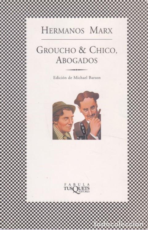 Libros: GROUCHO & CHICO, ABOGADOS - HERMANOS MARX - Foto 1