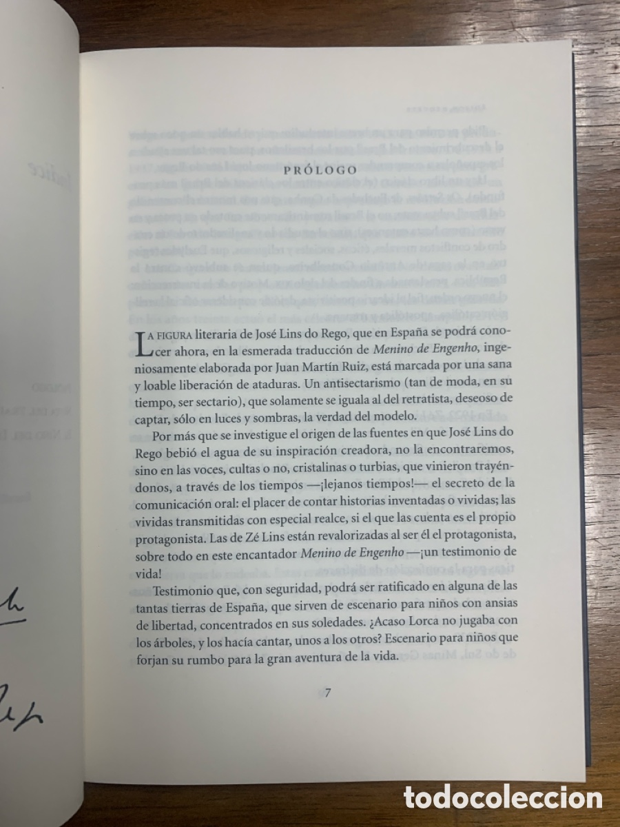 Libros: El Ni&ntilde;o Del Ingenio De Az&uacute;car, Jos&eacute; Lins do Rego - LETRA CELESTE 2000 - Foto 4
