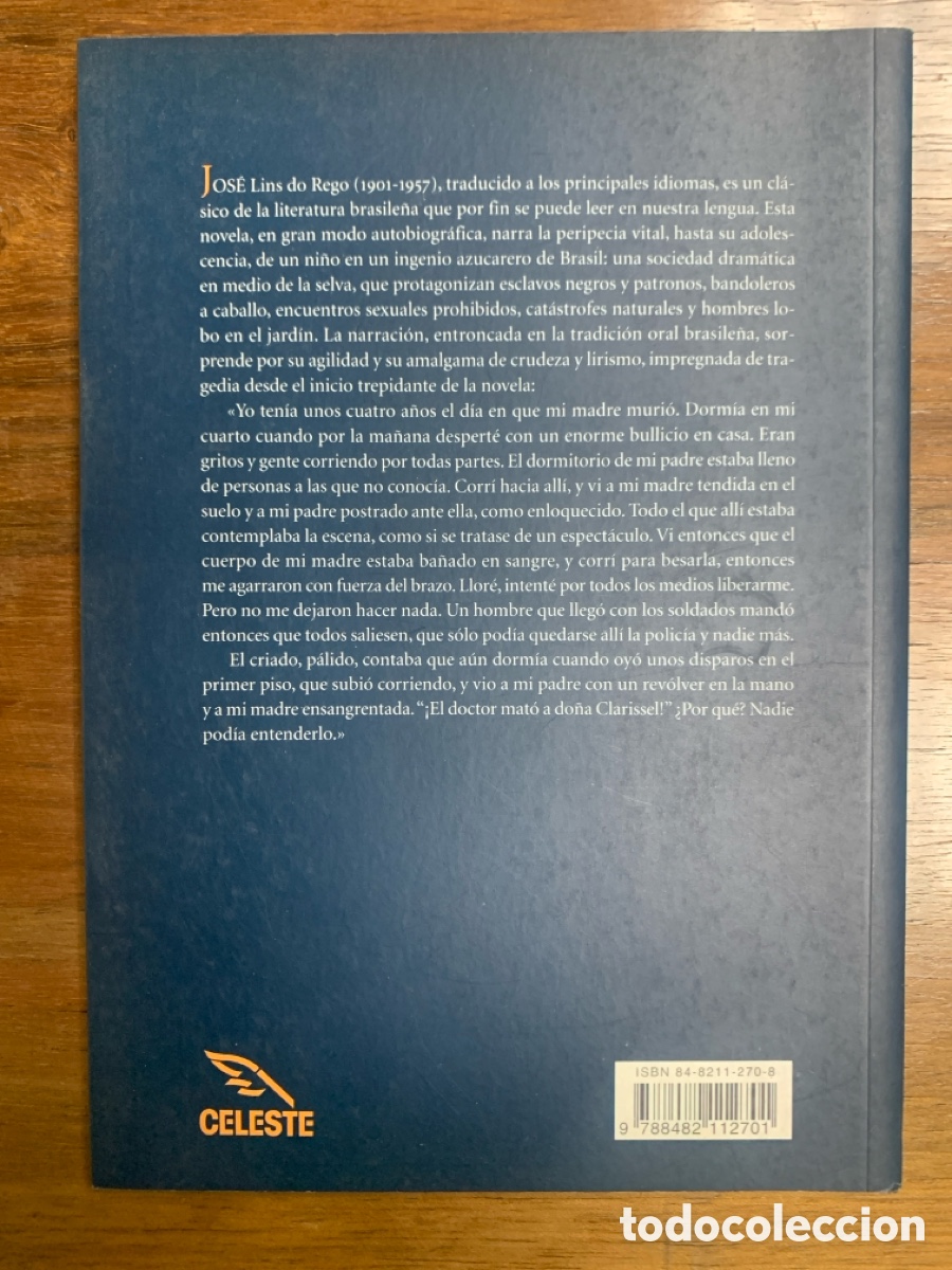 Libros: El Ni&ntilde;o Del Ingenio De Az&uacute;car, Jos&eacute; Lins do Rego - LETRA CELESTE 2000 - Foto 5