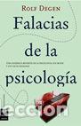 Libros: FALACIAS DE LA PSICOLOG&Iacute;A - DEGEN, ROLF - Foto 1