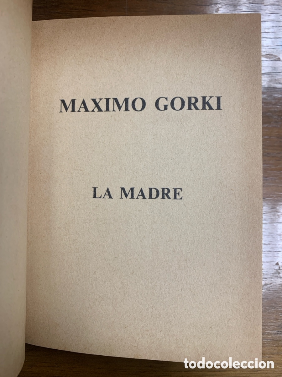 Libros: Maximo Gorki La Madre - 1983 - Foto 2