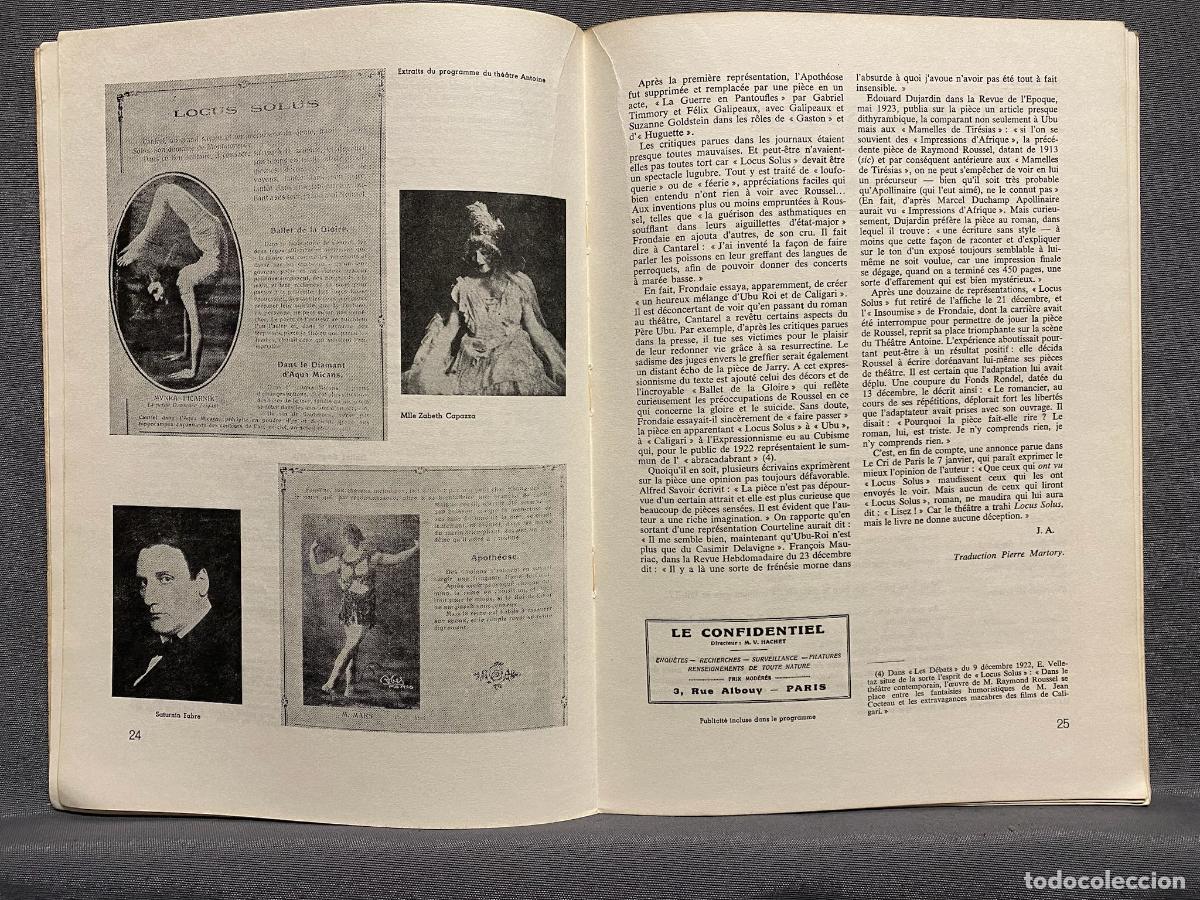 Libros: BIZARRE 34/35. RAYMOND ROUSSEL. NUM&Eacute;RO SP&Eacute;CIAL. - Foto 3