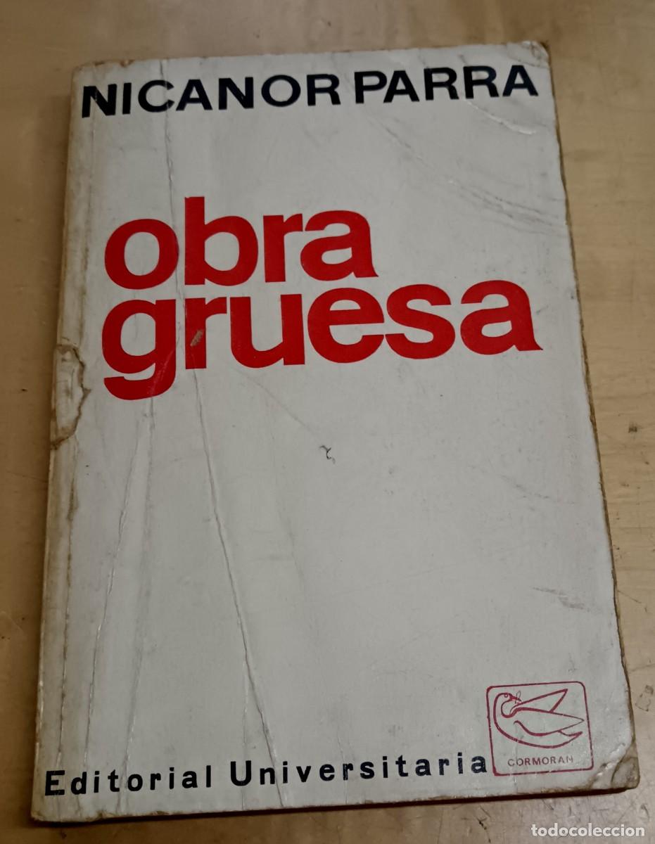 Libros: Obra gruesa - PARRA, NICANOR - Foto 1