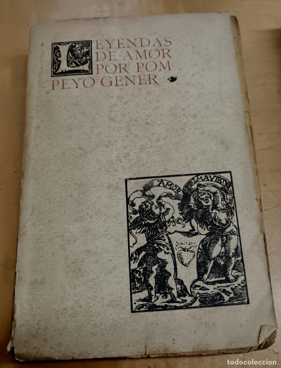 Libros: Leyendas de amor - GENER, POMPEYO - Foto 1