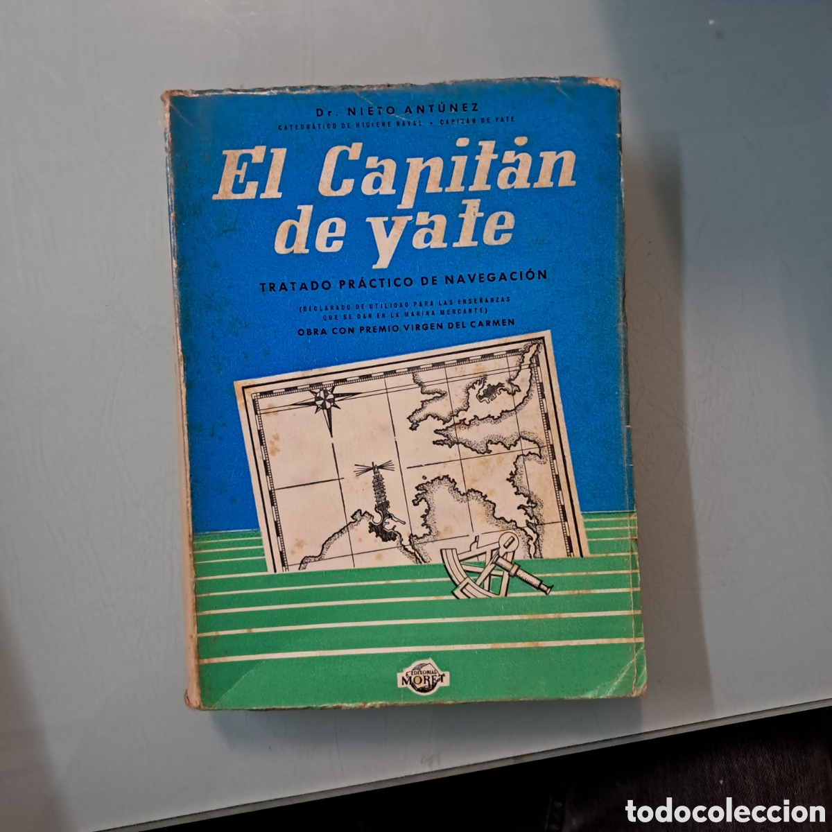 Libros: Nieto Antu&ntilde;ez, El capit&aacute;n de Yate,Editorial Moret - Foto 1