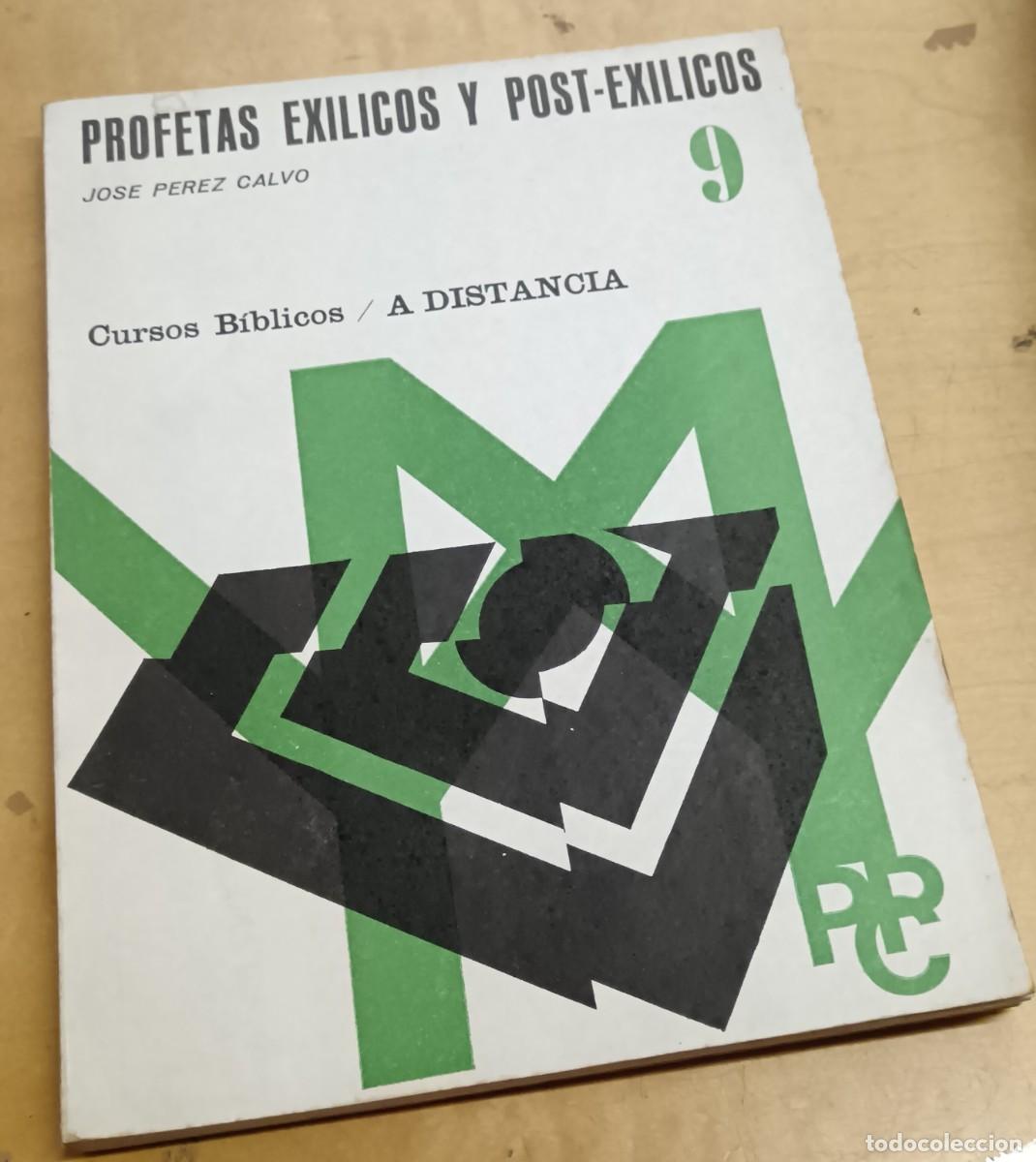 Libros: Profetas ex&iacute;licos y post-ex&iacute;licos - P&Eacute;REZ CALVO, JOS&Eacute; - Foto 1
