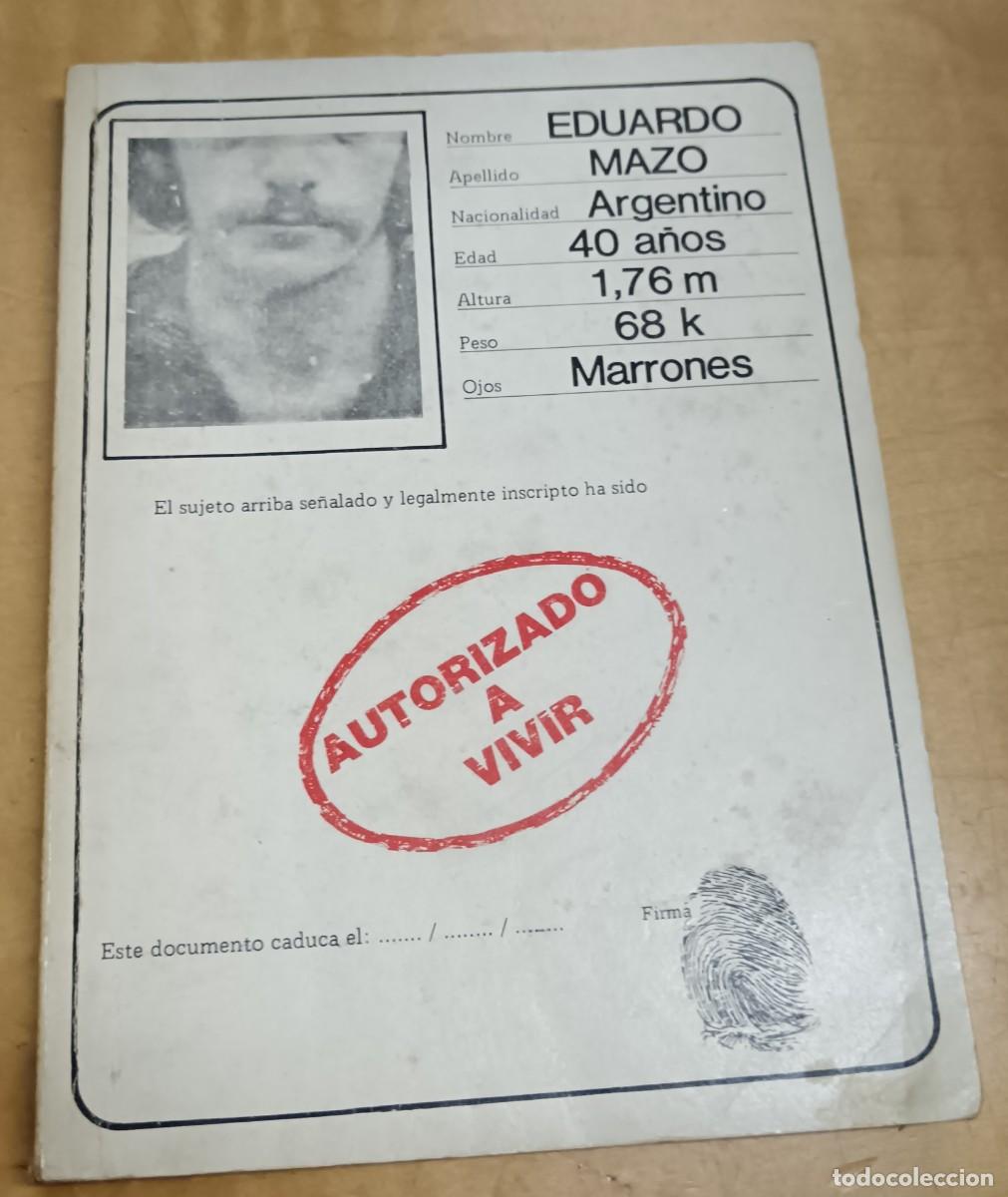 Libros: Autorizado a vivir (epigramas) - MAZO, EDUARDO - Foto 1