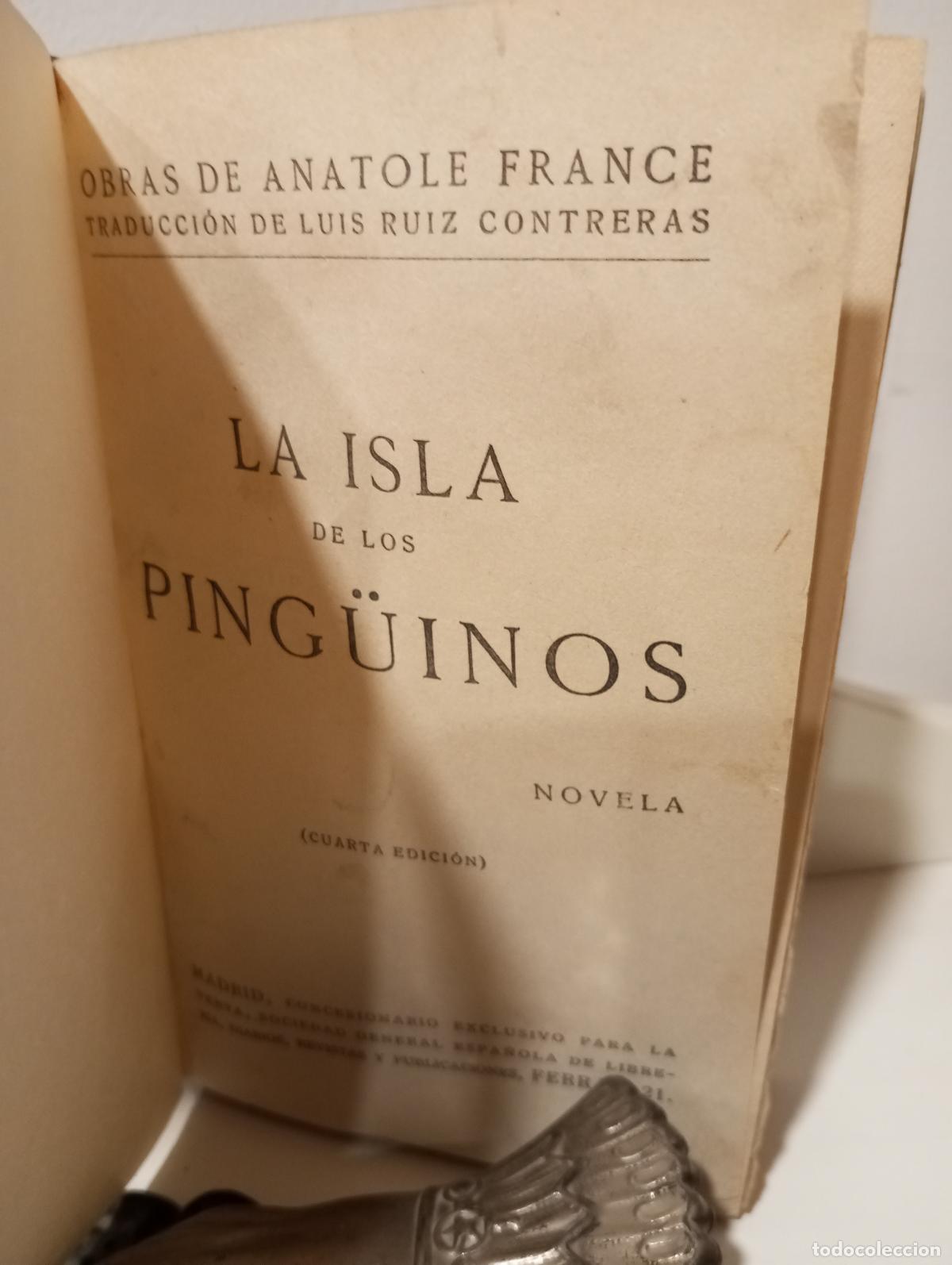 Libros: LA ISLA DE LOS PINGUINOS - France, Anatole - Foto 1