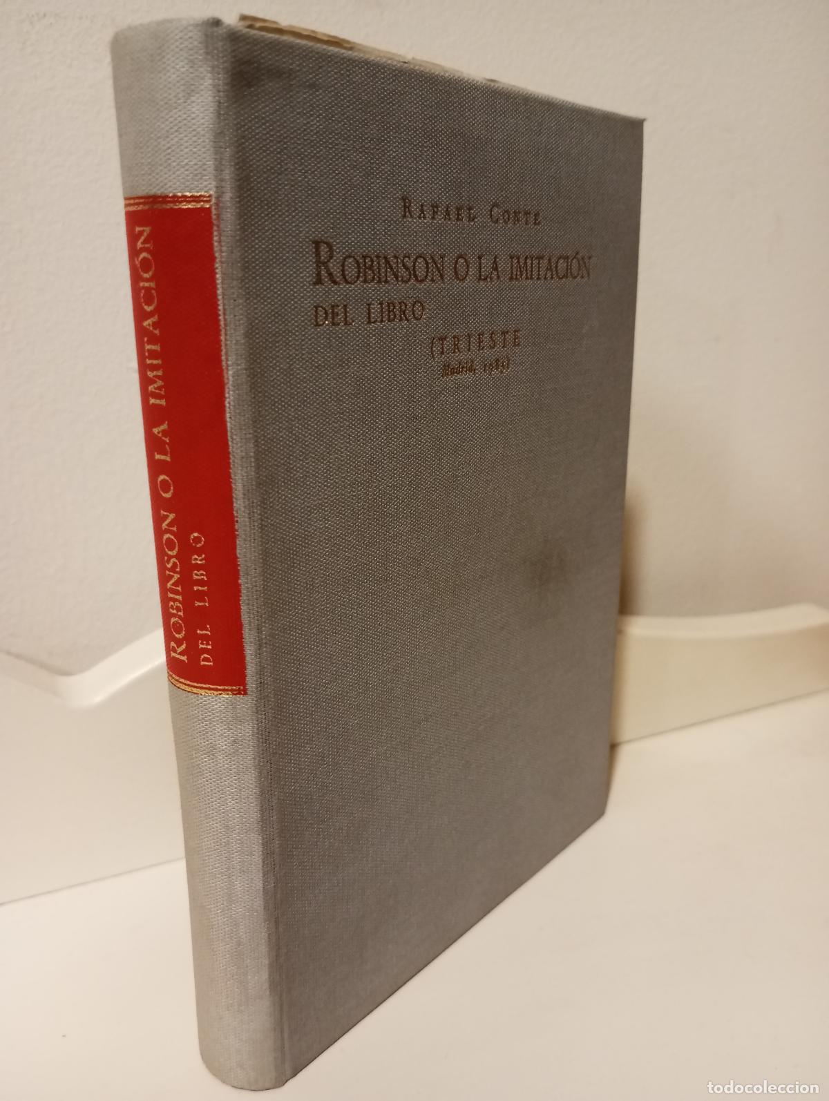 Libros: ROBINSON O LA IMITACION DEL LIBRO - Conte, Rafael - Foto 1