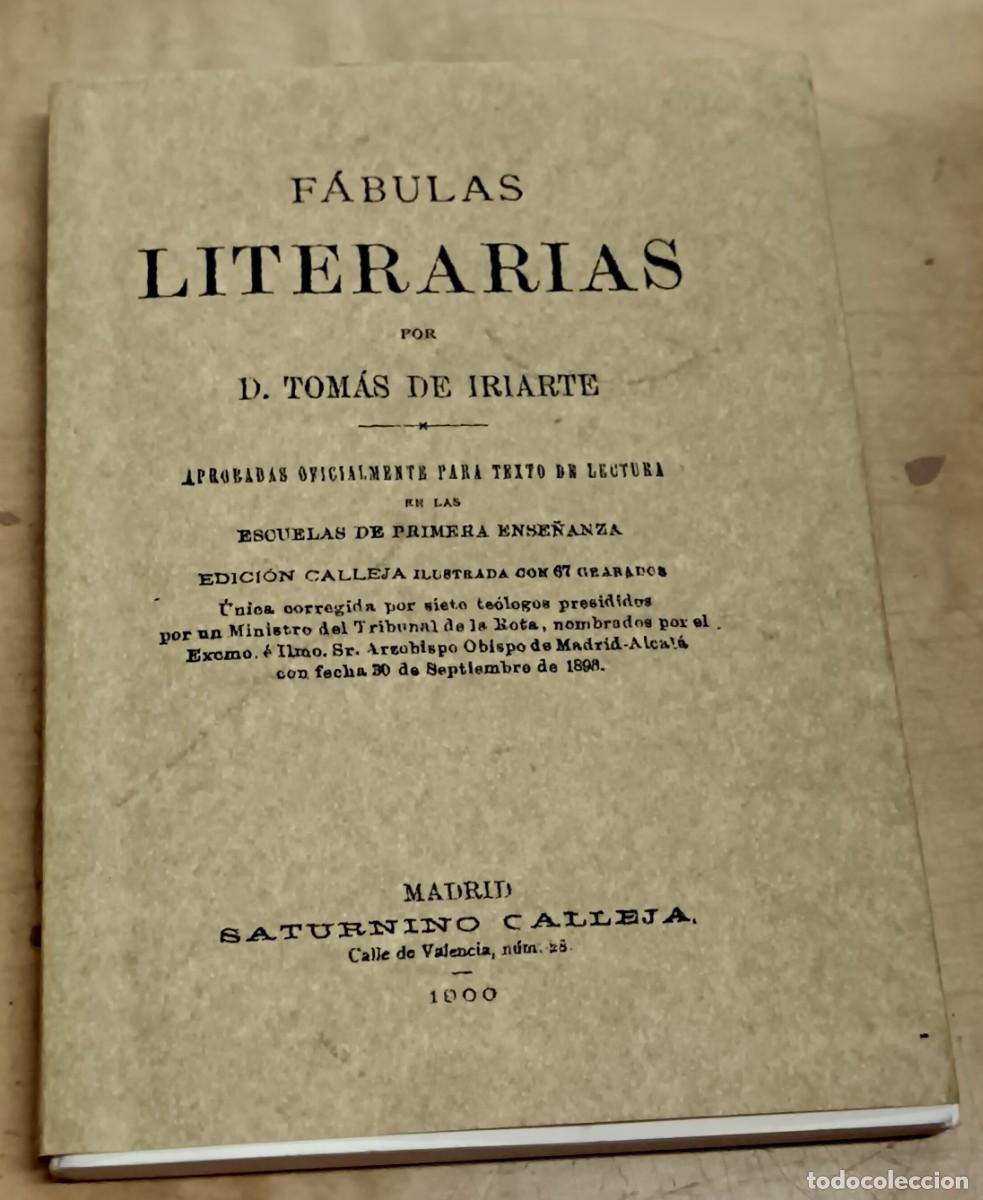 Libros: F&aacute;bulas literarias - IRIARTE, TOM&Aacute;S DE - Foto 1
