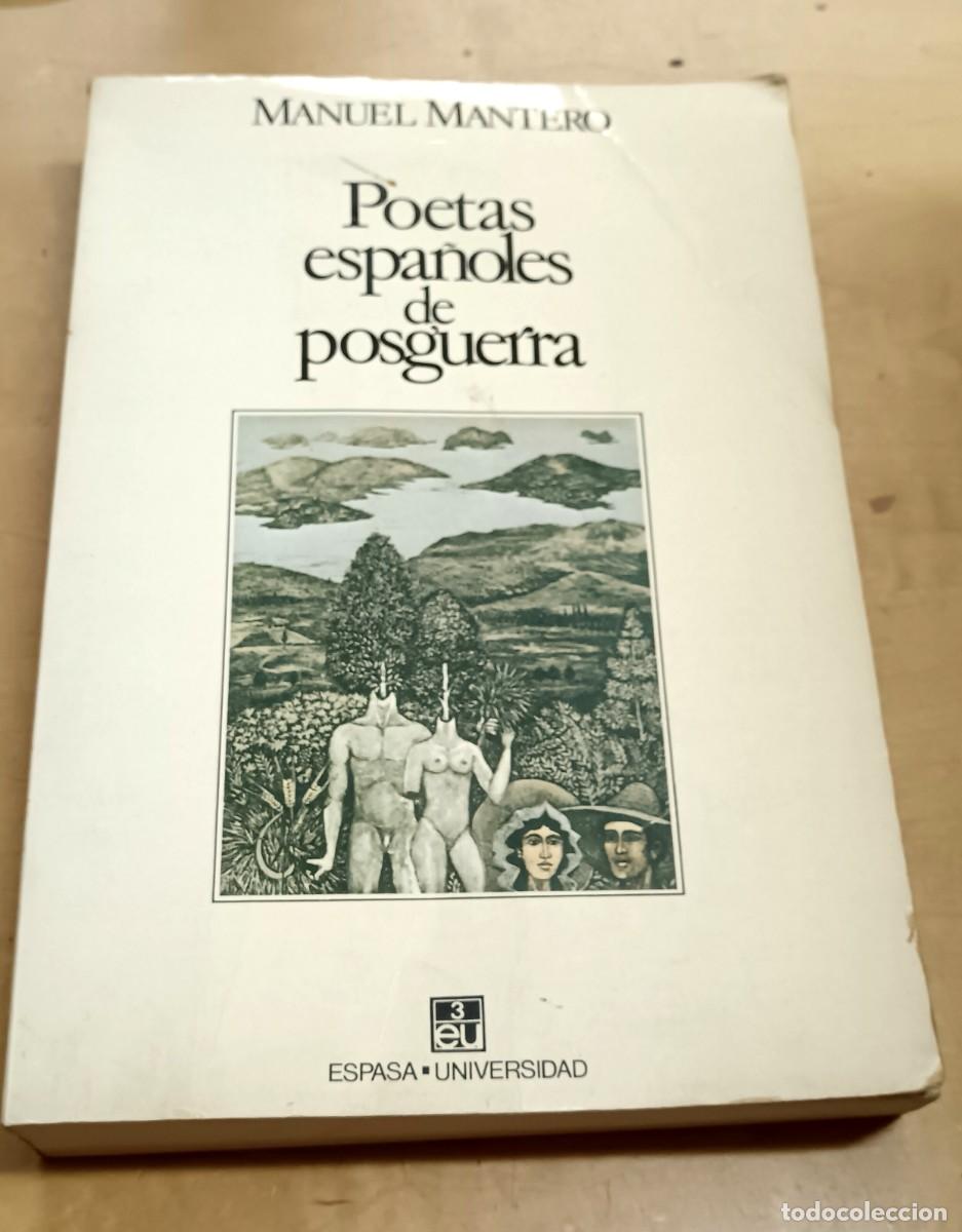 Libros: Poetas espa&ntilde;oles de posguerra - MANTERO, MANUEL - Foto 1
